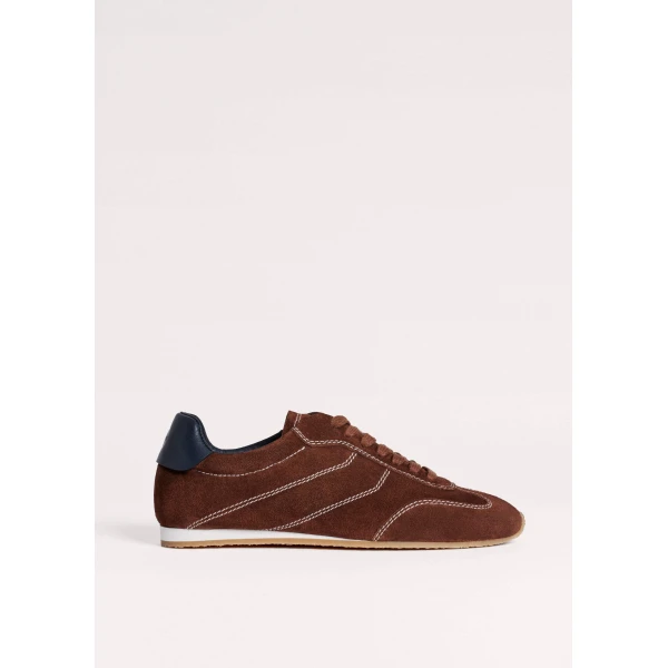 Italian Suede – luxury British Brown in Me and Em exclusively at Luxury Shoes 