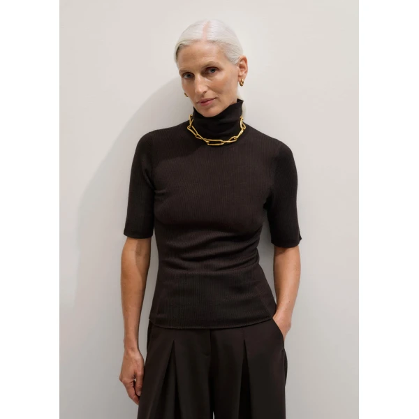Me and Em Roll Neck Knit Tee