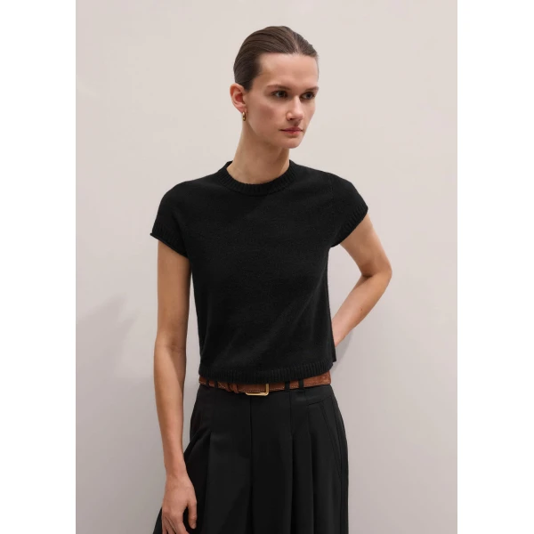 Cashmere – luxury British Black in Me and Em exclusively at Luxury Shoes 