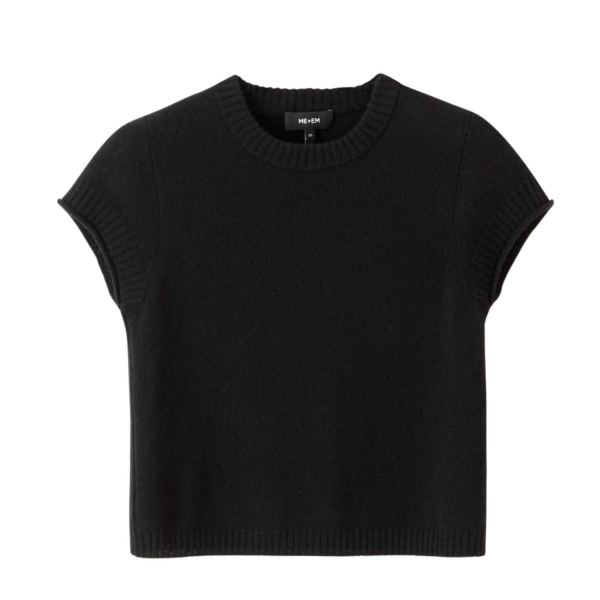 Me and Em Shrunken Baby Tee
Cashmere Top