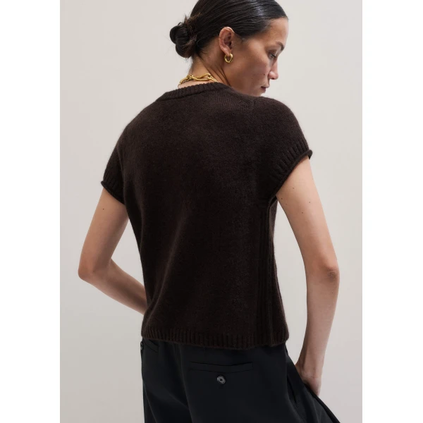 Wool Cashmere Silk – luxury British Brown in Me and Em exclusively at Luxury Shoes 