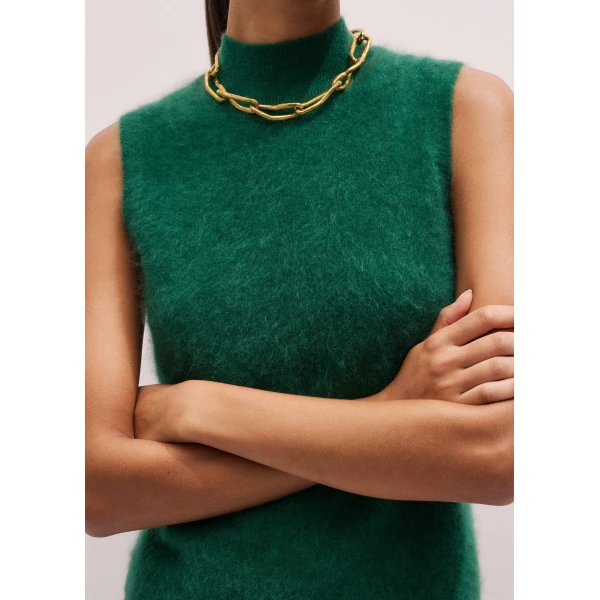 Brushed Cashmere – luxury British Green in Me and Em exclusively at Luxury Shoes 