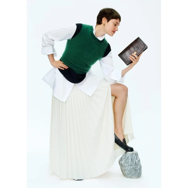 Fluid Crepe – luxury British Ivory in Me and Em exclusively at Luxury Shoes 