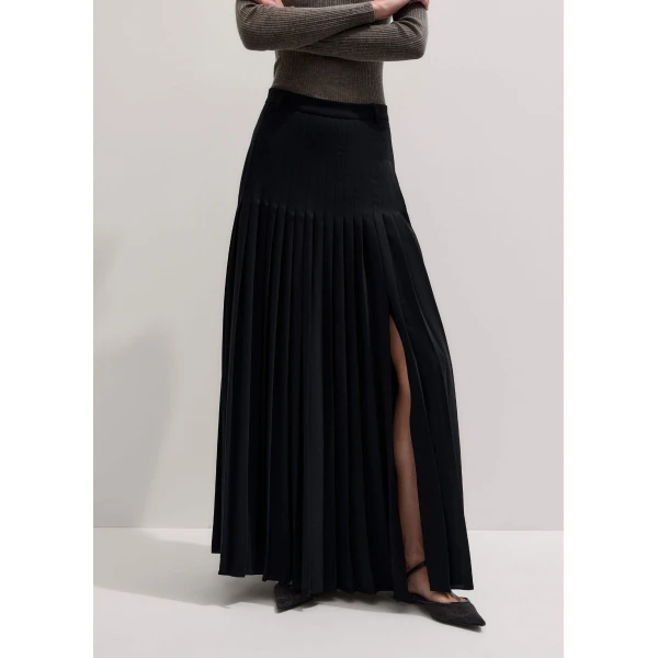 Me and Em Slit Full-Length Skirt