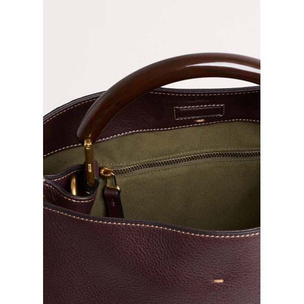 Italian Leather – luxury British Red in Me and Em exclusively at Luxury Shoes 