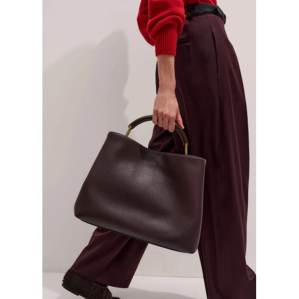 Italian Leather – luxury British Red in Me and Em exclusively at Luxury Shoes 
