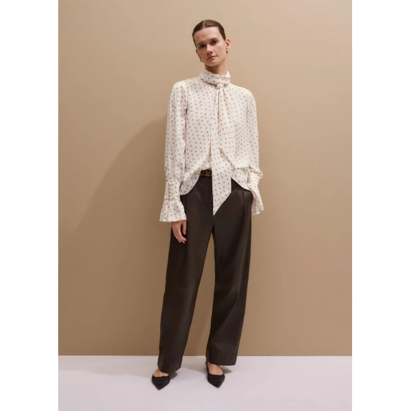 Fluid Matte Silk – luxury British Brown in Me and Em exclusively at Luxury Shoes 