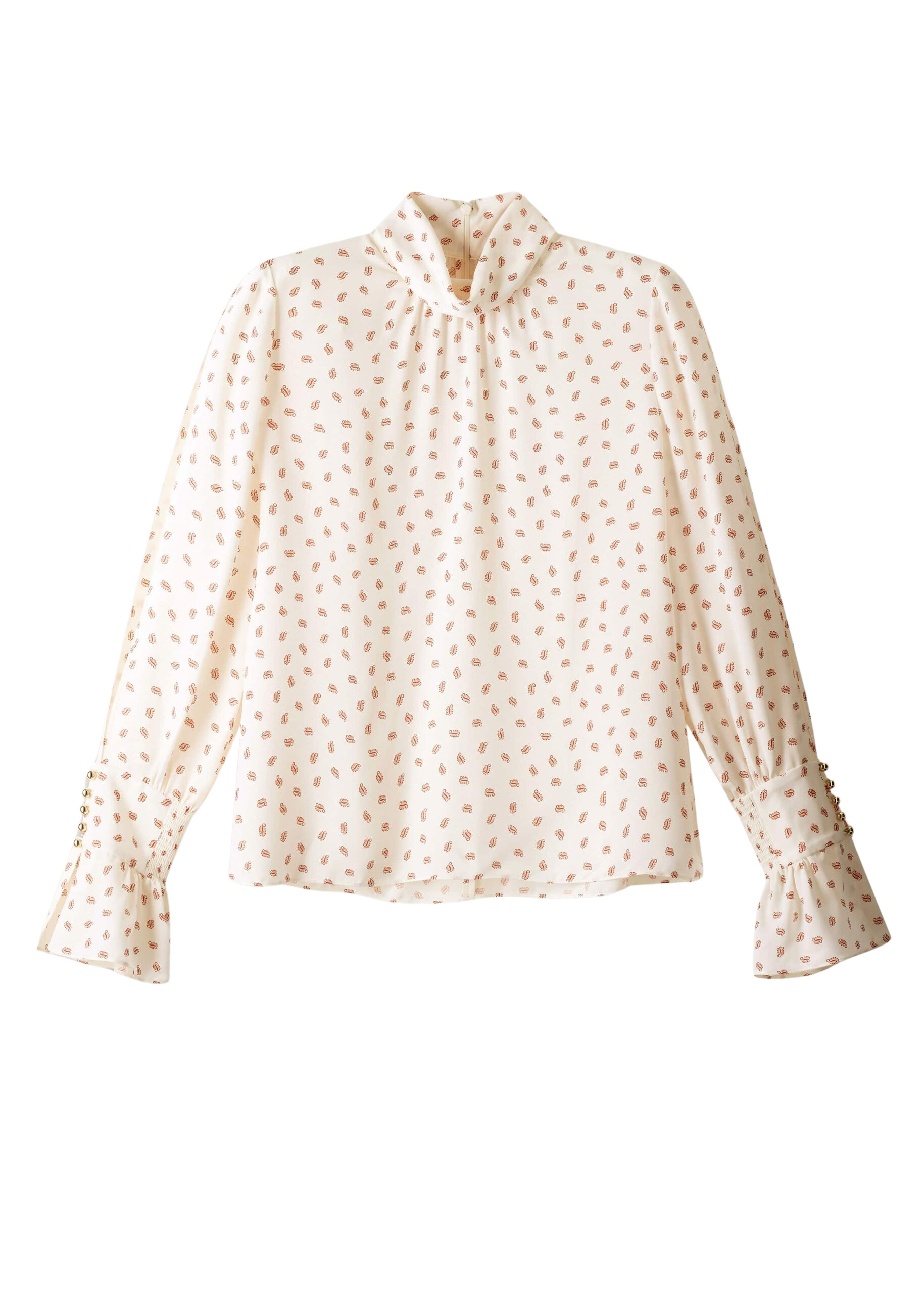 Me and Em Straight Blouse + Tie
Fluid Matte Silk