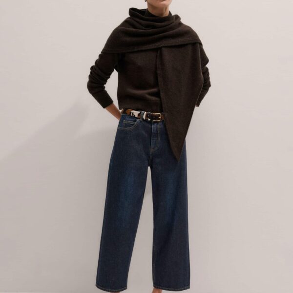 Me and Em Straight Crop Jean
Midweight Denim, view 5
