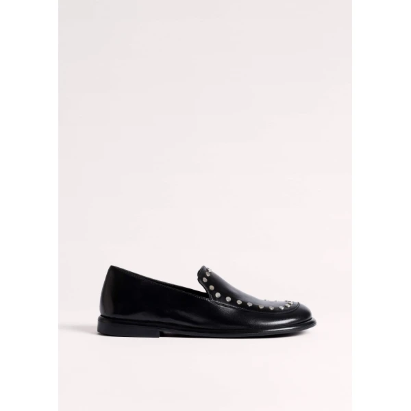 Soft Nappa Leather – luxury British Black in Me and Em exclusively at Luxury Shoes 