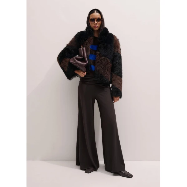 Soft Modal Jersey – luxury British Brown in Me and Em exclusively at Luxury Shoes 