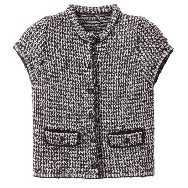 Me and Em Textured Crop Jacket
Tweed Cotton Knit