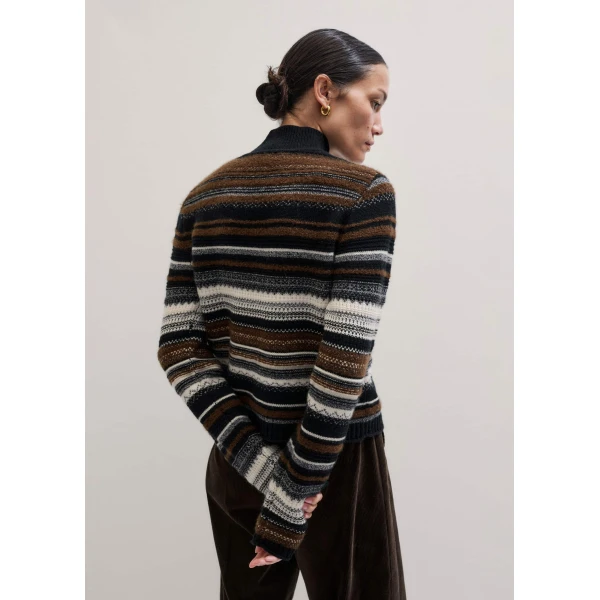 Merino + Cashmere – luxury British Black in Me and Em exclusively at Luxury Shoes 