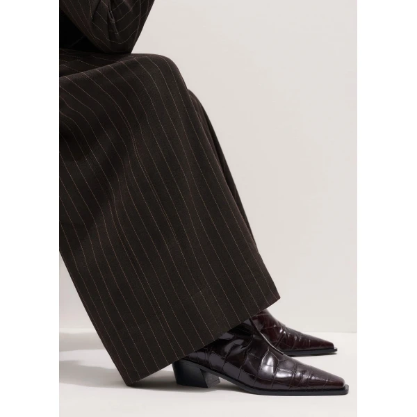 Italian Leather – luxury British Brown in Me and Em exclusively at Luxury Shoes 