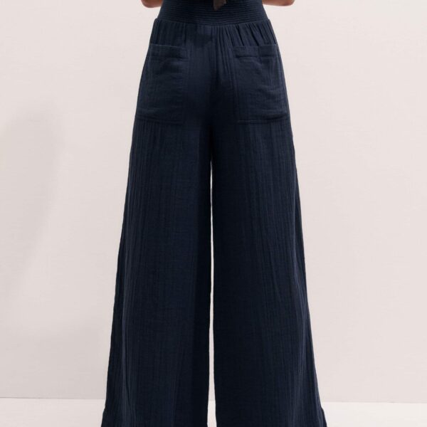 Me and Em Wide-Leg Pant
Cotton Cheesecloth, view 2