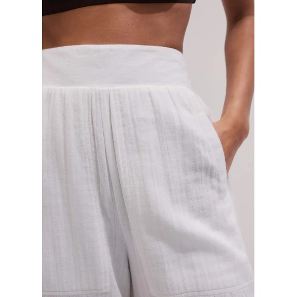 Cotton Cheesecloth – luxury British White in Me and Em exclusively at Luxury Shoes 