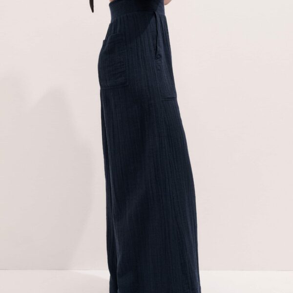 Me and Em Wide-Leg Pant
Cotton Cheesecloth, view 3