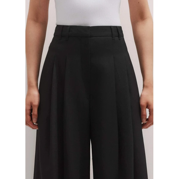 Me + Em Wide-Leg Pleat Pant