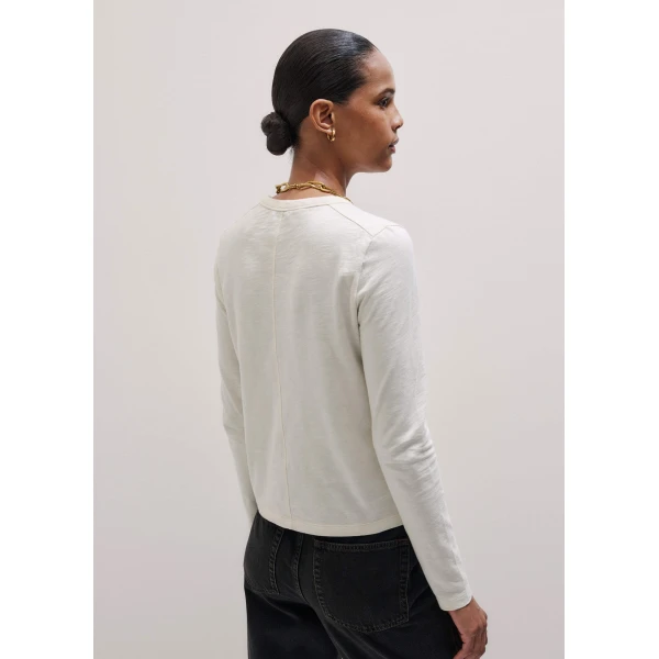 Brushed Cotton – luxury British Ivory in Me and Em exclusively at Luxury Shoes 