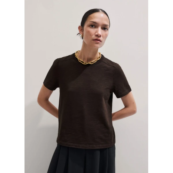 Brushed Cotton – luxury British Brown in Me and Em exclusively at Luxury Shoes 