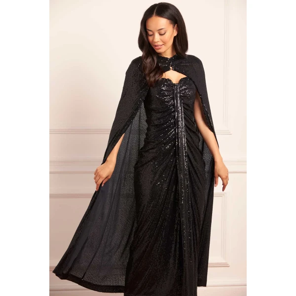 Needle and Thread cocktail dress - sequin embellished | Shop luxury evening wear at Luxury Shoes 