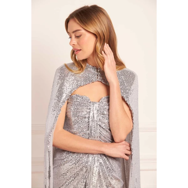 Needle and Thread cocktail dress - sequin embellished | Shop luxury evening wear at Luxury Shoes 