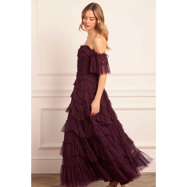 Needle and Thread cocktail dress - sequin embellished | Shop luxury evening wear at Luxury Shoes 