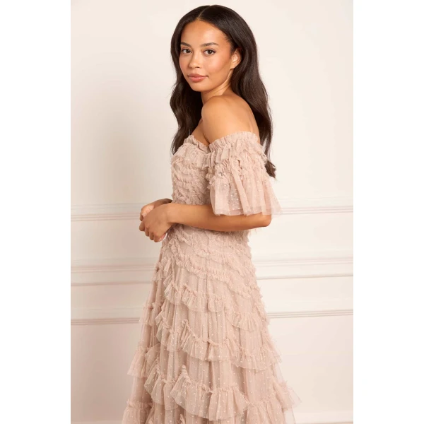 Needle and Thread cocktail dress - sequin embellished | Shop luxury evening wear at Luxury Shoes 