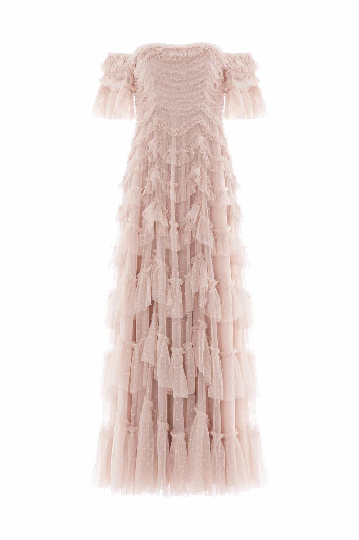 Needle and Thread Aviana Off-Shoulder Gown
