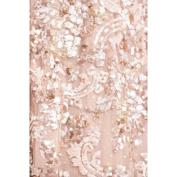 Needle and Thread cocktail dress - sequin embellished | Shop luxury evening wear at Luxury Shoes 