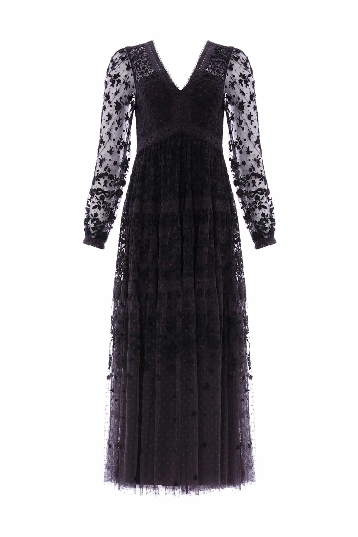 Needle & Thread Embellished Dress | Luxury Shoes Needle & Thread dress - romantic embellished tulle gown | Luxury Shoes
