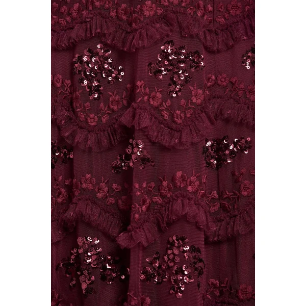 Needle and Thread cocktail dress - sequin embellished | Shop luxury evening wear at Luxury Shoes 