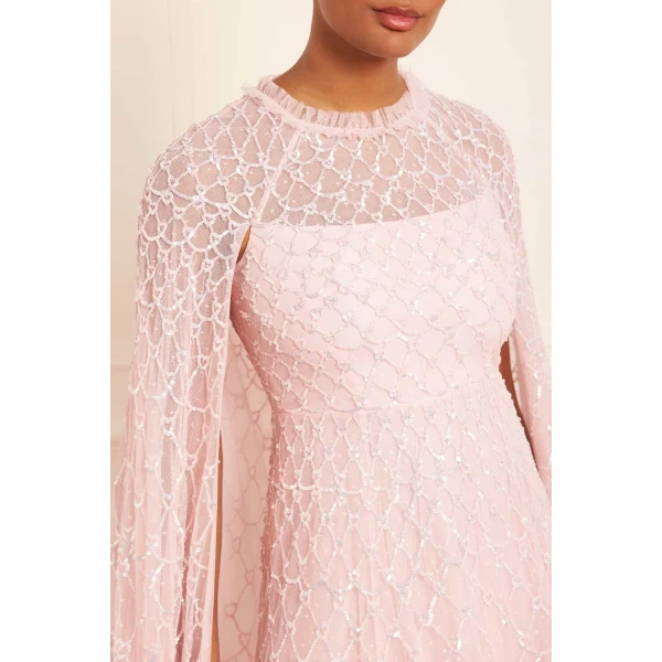 Needle and Thread cocktail dress - sequin embellished | Shop luxury evening wear at Luxury Shoes 