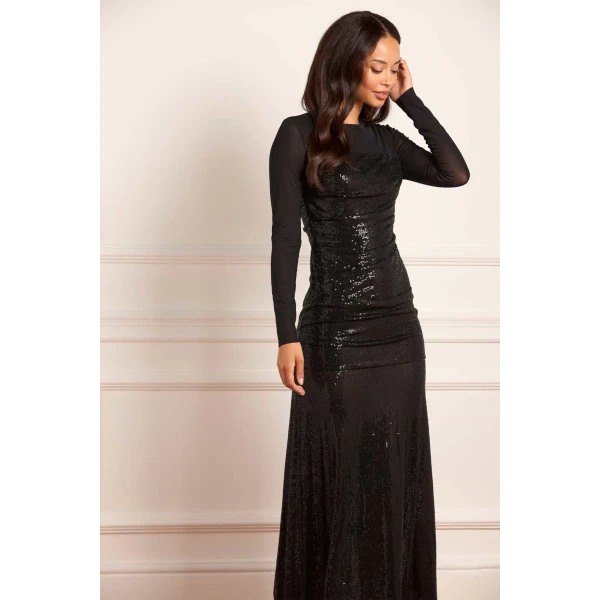 Needle and Thread cocktail dress - sequin embellished | Shop luxury evening wear at Luxury Shoes 