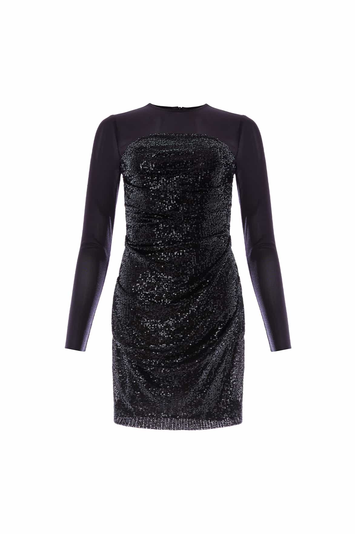 Needle and Thread Josephine Long Sleeve Micro Mini Dress