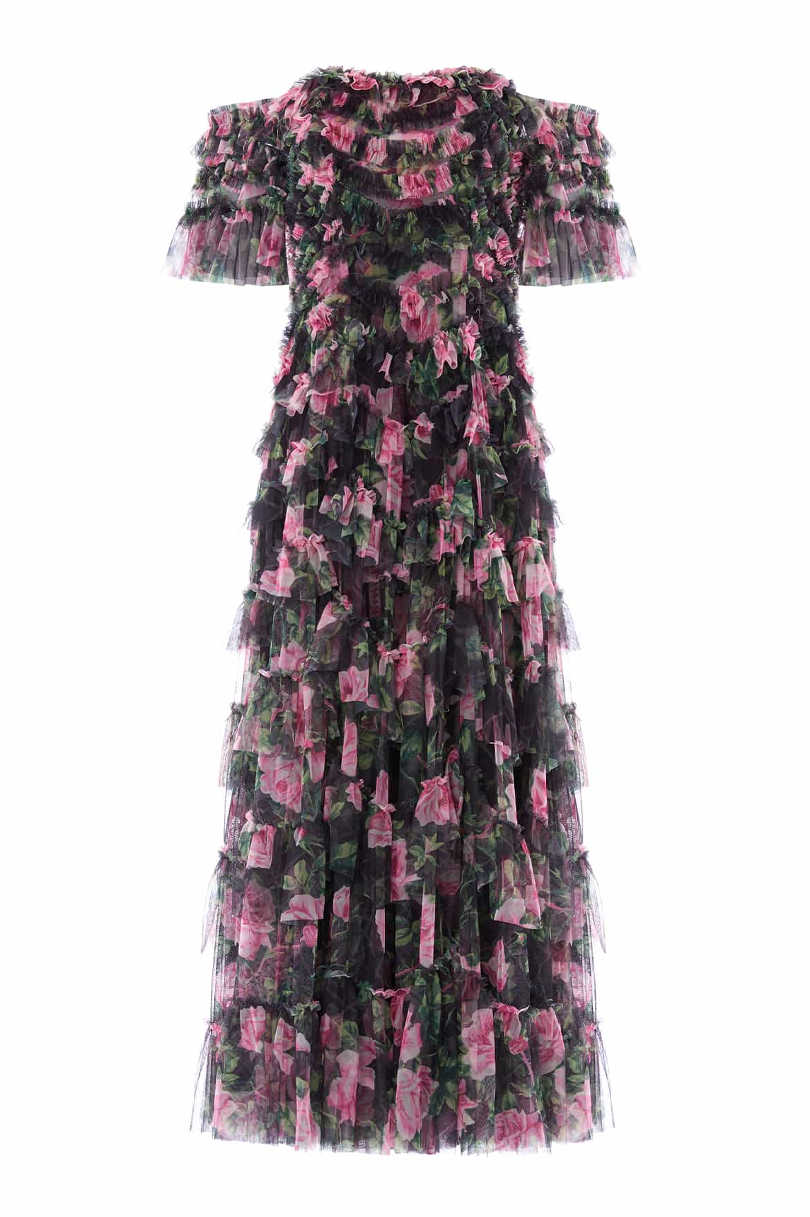 Needle and Thread Rose Vine Aviana Off-Shoulder Gown