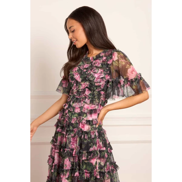 Needle and Thread cocktail dress - sequin embellished | Shop luxury evening wear at Luxury Shoes 
