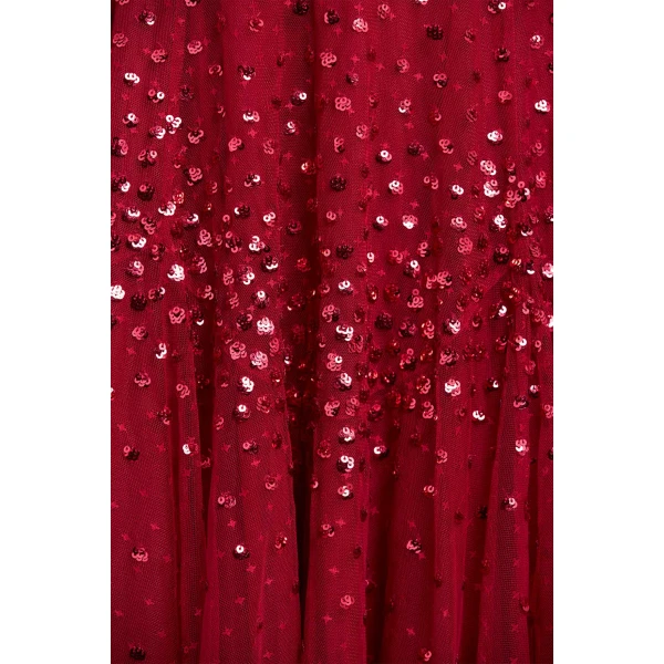 Needle and Thread cocktail dress - sequin embellished | Shop luxury evening wear at Luxury Shoes 