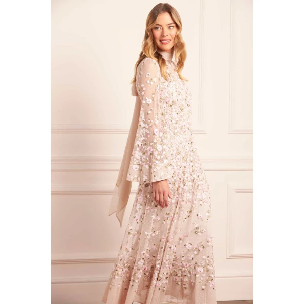 Needle and Thread cocktail dress - sequin embellished | Shop luxury evening wear at Luxury Shoes 