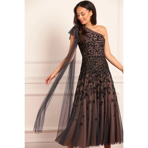 Needle and Thread cocktail dress - sequin embellished | Shop luxury evening wear at Luxury Shoes 