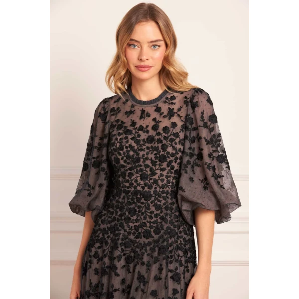 Needle and Thread cocktail dress - sequin embellished | Shop luxury evening wear at Luxury Shoes 