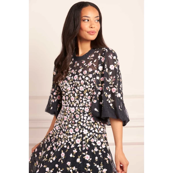 Needle and Thread cocktail dress - sequin embellished | Shop luxury evening wear at Luxury Shoes 