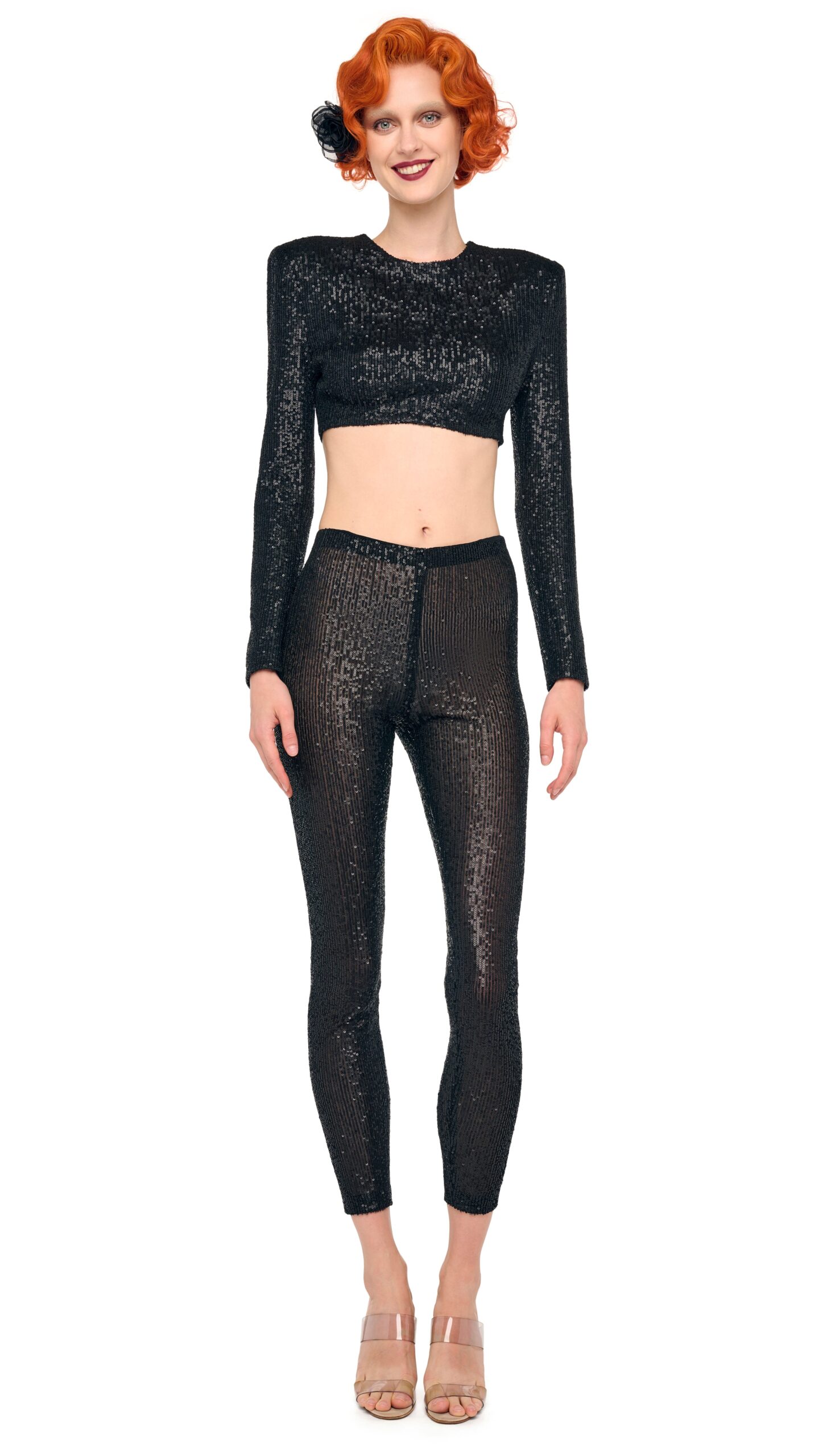Norma Kamali Cropped Legging W/O Waistband | Ready to Wear Collection Luxury Shoes Elevate your elegance in this Norma Kamali from the resort wear edit