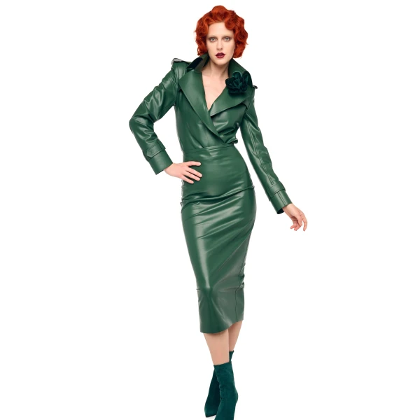 Elevate your elegance in this Norma Kamali  from the resort wear edit
