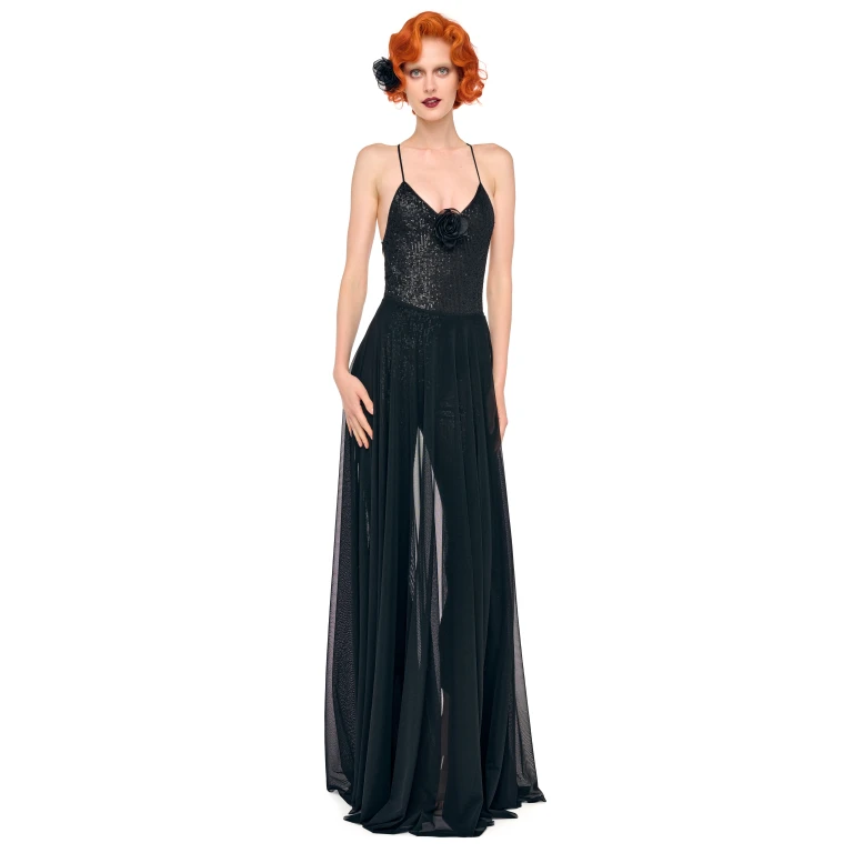 Elevate your elegance in this Norma Kamali  from the resort wear edit