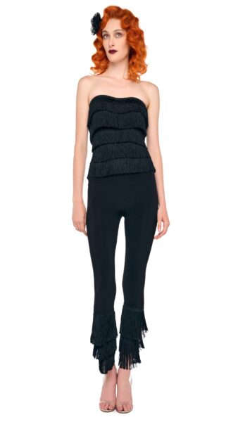 Elevate your elegance in this Norma Kamali  from the resort wear edit