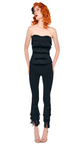 Elevate your elegance in this Norma Kamali  from the resort wear edit