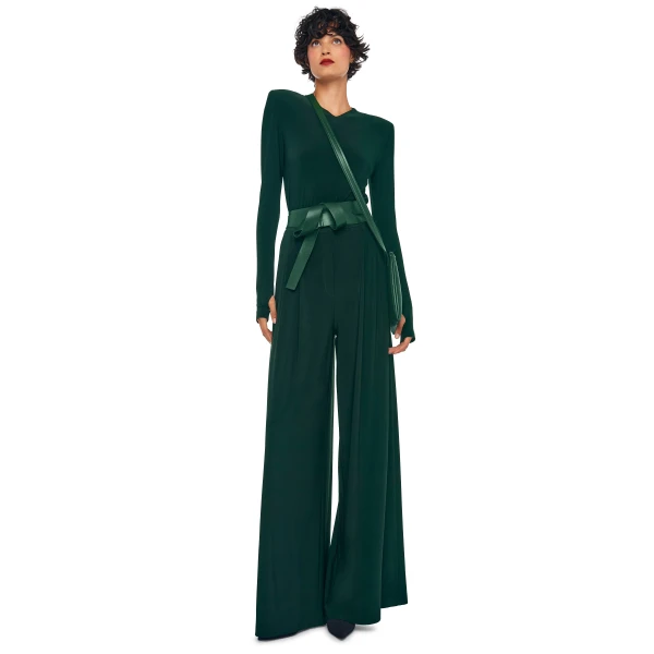 Elevate your elegance in this Norma Kamali  from the resort wear edit