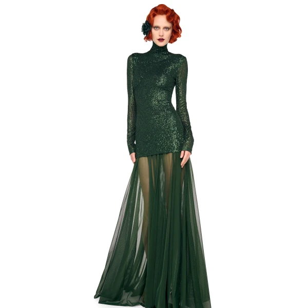 Elevate your elegance in this Norma Kamali  from the resort wear edit