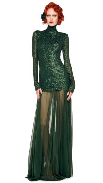 Elevate your elegance in this Norma Kamali  from the resort wear edit